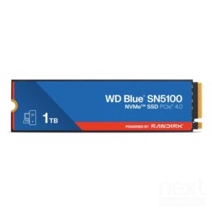 Western Digital WD Blue SN5100 SSD 1TB M.2 NVMe PCIe 4.0 7100/6700 MB/s - immagine 2