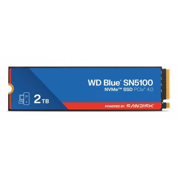 Western Digital WD Blue SN5100 SSD 2TB M.2 NVMe PCIe 4.0 7100/6700 MB/s