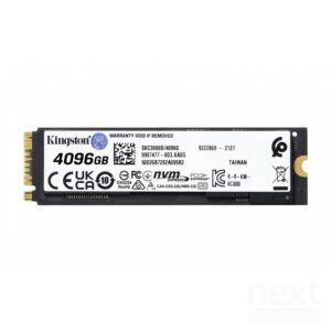 Kingston KC3000 SSD 4TB M.2 NVMe 7000/7000 MB/s PCi Ex 4.0 - SKC3000D/4096G - immagine 3
