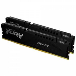 Kingston FURY Beast 32GB Kit 2x16GB DDR5 5600MHz CL36 XMP-EXPO - immagine 1