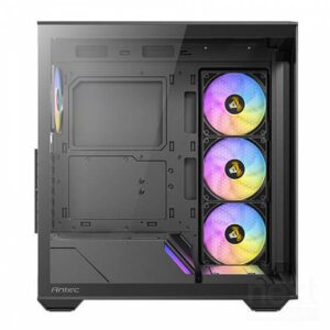 Antec C3 Black ARGB Case Midi Tower Vetro Temperato No-Power ATX/mATX/Mini-ITX - immagine 4
