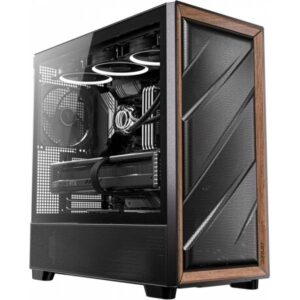 Antec Flux Wood Case Midi Tower Vetro Temperato No-Power E-ATX/ATX/mATX/Mini-ITX - immagine 1