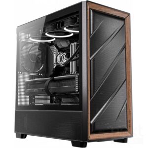 Antec Flux Wood Case Midi Tower Vetro Temperato No-Power E-ATX/ATX/mATX/Mini-ITX - immagine 2