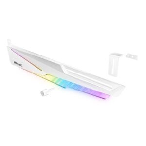 Antec Dagger ARGB SVGA Card Holder Support Bracket White - immagine 1
