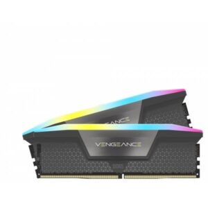 Corsair CMH64GX5M2D6000Z40 Vengeance RGB 64GB Kit 2x32GB DDR5 6000MHz CL40 Grigio - Memorie RAM - immagine 1