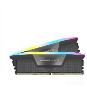 Corsair CMH64GX5M2D6000Z40 Vengeance RGB 64GB Kit 2x32GB DDR5 6000MHz CL40 Grigio - Memorie RAM - immagine 2