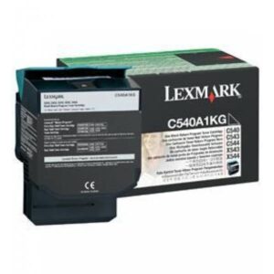 Lexmark Nero - originale - cartuccia toner - lccp, lrp c540a1kg - immagine 3