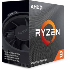 AMD Ryzen 3 4100 4 Core 3.8GHz 6MB skAM4 Box - 100-100000510BOX  Processore - immagine 1