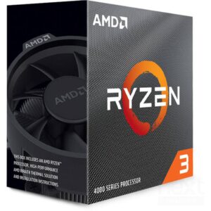 AMD Ryzen 3 4100 4 Core 3.8GHz 6MB skAM4 Box - 100-100000510BOX  Processore - immagine 2
