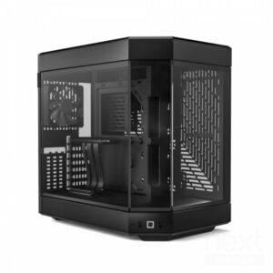 HYTE Y60 Pitch Black Case Midi Tower Vetro Temperato No-Power EATX/ATX/mATX/Mini-ITX - immagine 2