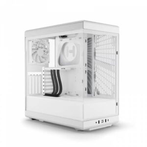 HYTE Y40 Snow White Case Midi Tower Vetro Temperato No-Power ATX/mATX/Mini-ITX - immagine 1
