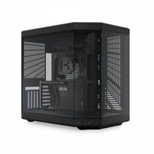 HYTE Y70 Pitch Black Case Midi Tower Vetro Temperato No-Power E-ATX/ATX/mATX/Mini-ITX - immagine 1