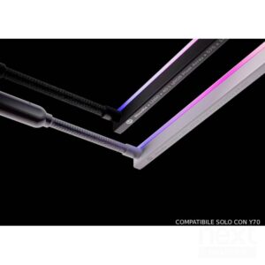 HYTE Noodle LN70 ARGB LED Strip Nero per Hyte Y70 - immagine 4