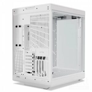 HYTE Y70 Touch Infinite Snow White Case Midi Tower Display IPS Touch 2.5K Vetro Temperato No-Power E-ATX/ATX/mATX/Mini-ITX - immagine 5