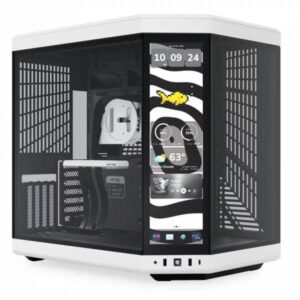 HYTE Y70 Touch Infinite Panda Case Midi Tower Display IPS Touch 2.5K Vetro Temperato No-Power E-ATX/ATX/mATX/Mini-ITX - immagine 1