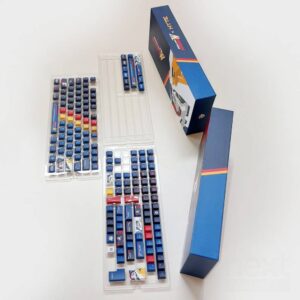 HYTE Gundam Wing Keycap Set 152 Tasti PBT Profilo Cherry Layout UK/ISO e ANSI - immagine 3