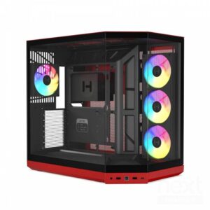 HYTE Y50 RGB Black Cherry Case Midi Tower Vetro Temperato No-Power E-ATX/ATX/mATX/Mini-ITX - immagine 2