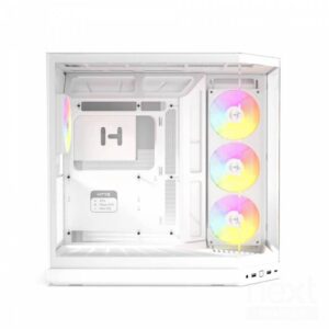 HYTE Y50 RGB Snow White Case Midi Tower Vetro Temperato No-Power E-ATX/ATX/mATX/Mini-ITX - immagine 4