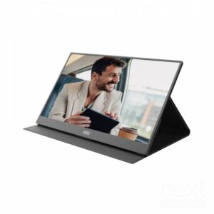 AOC 16T20E2 Monitor Portable 15.6" IPS 60Hz Full HD 4ms Multimediale 2*USB-C/Mini-HDMI - immagine 4