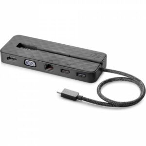 HP USB-C Mini Dock 2*USB2.0/HDMI/VGA/LAN - immagine 1
