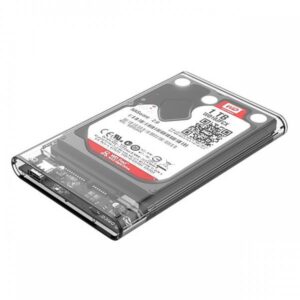 Orico 2139C3 Box Esterno HDD Enclosure 2.5" SataIII Type-C - Trasparente - immagine 5