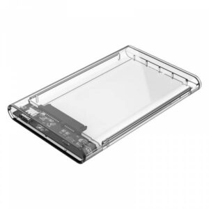 Orico 2139C3 Box Esterno HDD Enclosure 2.5" SataIII Type-C Trasparente - immagine 1