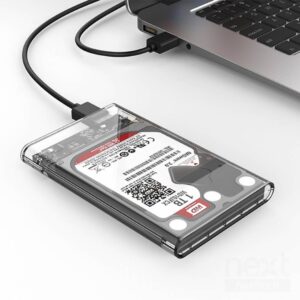 Orico 2139U3 Box Esterno HDD Enclosure 2.5" SataIII USB3.0 - Trasparente - immagine 4