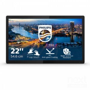 Philips 222B1TFL/00 Monitor 21,5" IPS 75Hz Full HD 4ms Touch Hub USB HDMI/DisplayPort/VGA/DVI-D - immagine 2