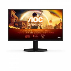 AOC 25G42E Monitor 24.5" Fast IPS 180Hz Full HD 1ms HDMI/DisplayPort - immagine 1