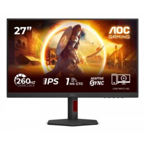 AOC 27G4ZR Monitor 27" Fast IPS 260Hz Full HD 1ms Pivot 2*HDMI/DisplayPort - immagine 1
