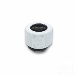 EKWB EK-HDC Connettore Fitting Dritto Tubo Rigido 12mm G1/4 Bianco - immagine 2