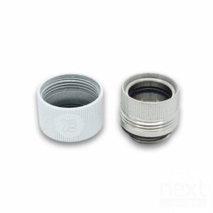 EKWB EK-HDC Connettore Fitting Dritto Tubo Rigido 12mm G1/4 Bianco - immagine 4