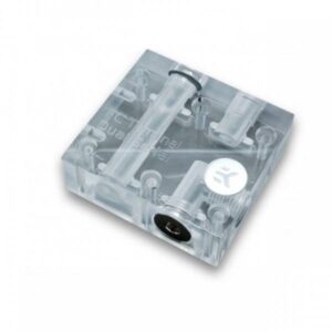 EKWB Water Blocks EK-FC Terminal DUAL Serial - Plexi - immagine 1