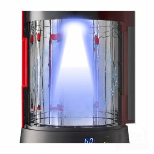 XYZ UV Curing Chamber Nero/Rosso - immagine 3