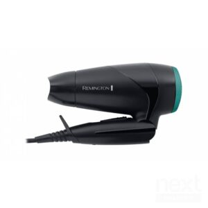 Remington D1500 On The Go Compact Asciugacapelli da Viaggio 2000W Nero Verde - immagine 3