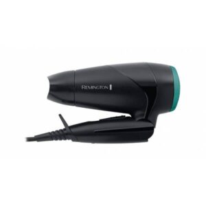 Remington D1500 On The Go Compact Asciugacapelli da Viaggio 2000W Nero Verde - immagine 5