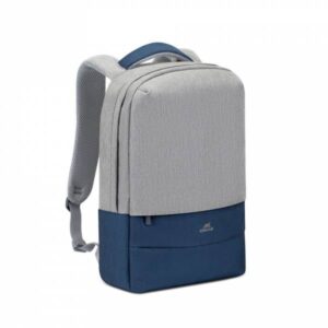 Rivacase Prater 7562 Zaino anti-theft Laptop bag 15.6'' grey/dark blue - immagine 1