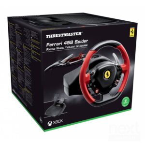 Thrustmaster Ferrari 458 Spider Racing Volante + Pedali Xbox One - immagine 4