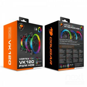COUGAR Vortex ARGB Kit 3 Ventole 120mm PWM - immagine 6