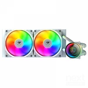 Cougar Poseidon Elite 240 ARGB Bianco CPU Liquid Cooler Intel 1851/1700 AMD AM4/AM5 - immagine 2