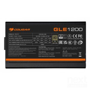 COUGAR GLE 1200 1200W Modulare 80+ Gold PFC Attivo ATX 3.1 - immagine 5