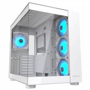COUGAR FV150 White RGB Case Midi Tower Vetro Temprato No-Power ATX/mATX/Mini-ITX - immagine 1