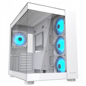 COUGAR FV150 White RGB Case Midi Tower Vetro Temprato No-Power ATX/mATX/Mini-ITX - immagine 2