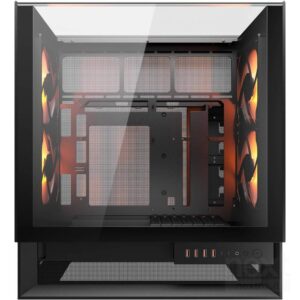 COUGAR OmnyX Black Case Omnidirezionale Midi Tower Vetro Temperato No-Power ATX/mATX/Mini-ITX - immagine 4