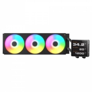 COUGAR Poseidon Vistek Pro ARGB 360 CPU Liquid Cooler Display IPS Intel 1851/1700/1200 AMD AM5/AM4 - immagine 1