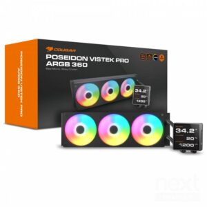 COUGAR Poseidon Vistek Pro ARGB 360 CPU Liquid Cooler Display IPS Intel 1851/1700/1200 AMD AM5/AM4 - immagine 6