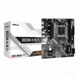 ASRock B650M-H/M.2+ AMD B650 2*DDR5 2*M.2 4*SataIII AM5 HDMI/DisplayPort mATX - immagine 2