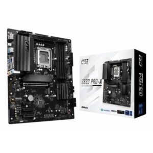 ASRock Z890 Pro-A Intel Z890 4*DDR5 4*M.2 4*SataIII sk1851 HDMI/DisplayPort ATX - immagine 1