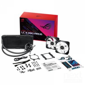 ASUS ROG Strix LC II 280 ARGB CPU Liquid Cooler Intel 1851/1700/1200 AMD AM5/AM4/TR4 - immagine 4