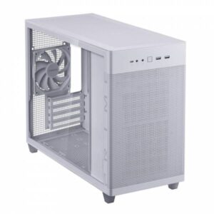 ASUS Prime AP201 White Case Mini Tower Vetro Temperato No-Power mATX/Mini-ITX - immagine 1
